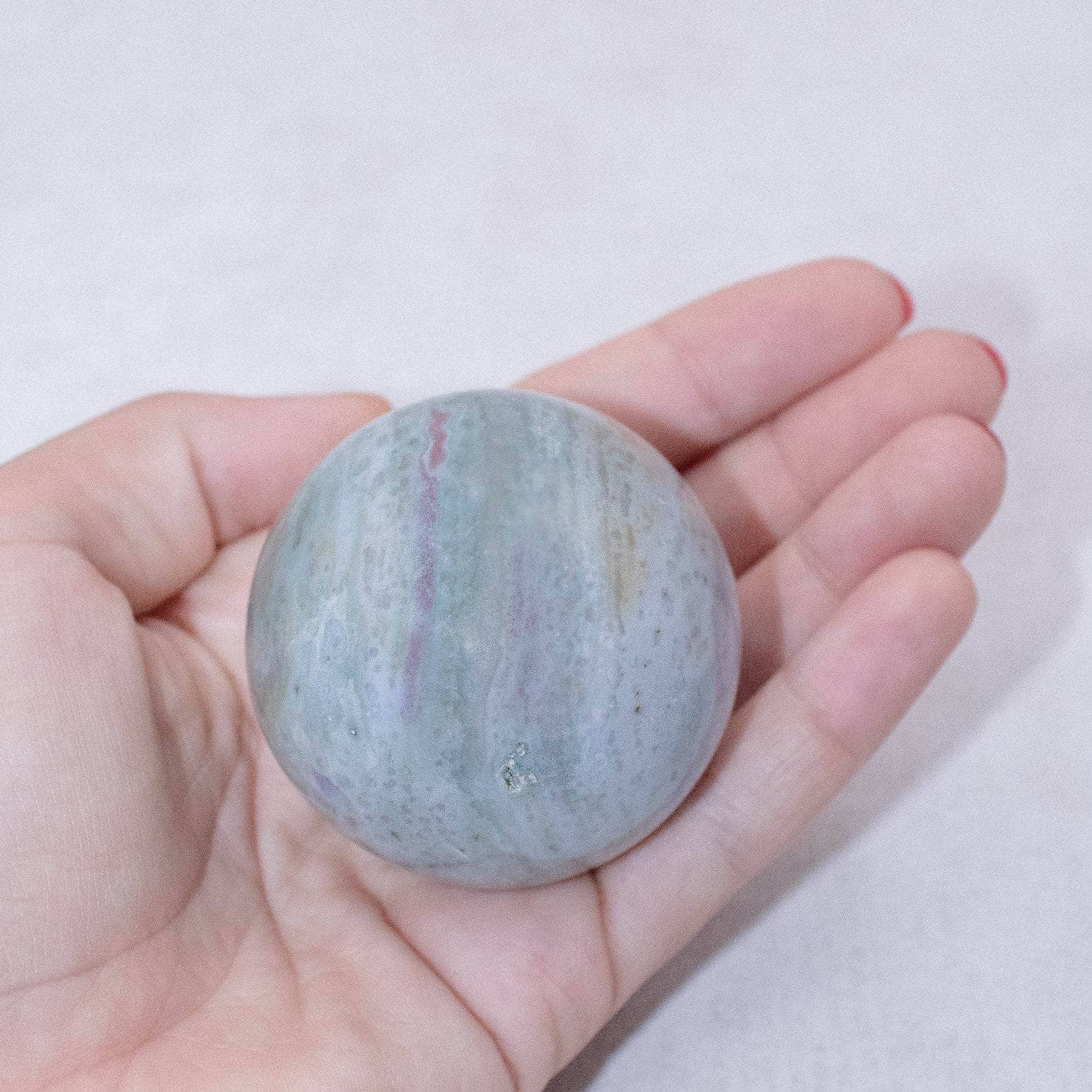 TR-FFS-OJP-MI-2-2 Natural Ocean Jasper Sphere - AAA Premium Quality - Image 4