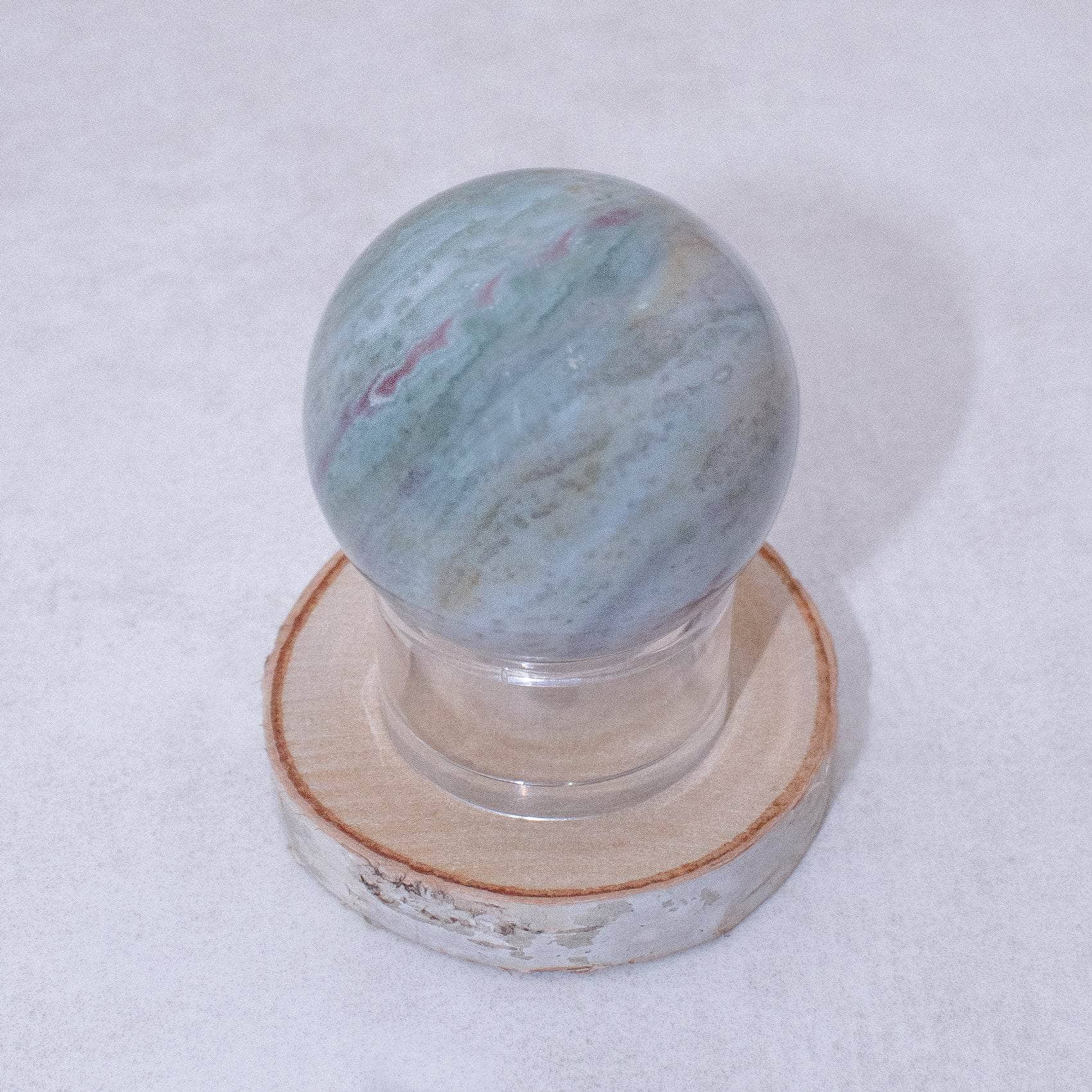 TR-FFS-OJP-MI-2 Natural Ocean Jasper Sphere - AAA Premium Quality - Image 5