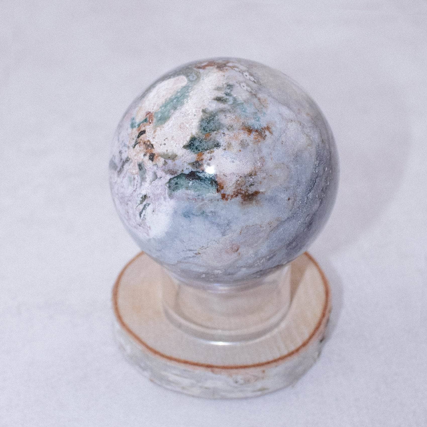 TR-FFS-OJP-MI-4-1 Natural Ocean Jasper Sphere - AAA Premium Quality - Image 11