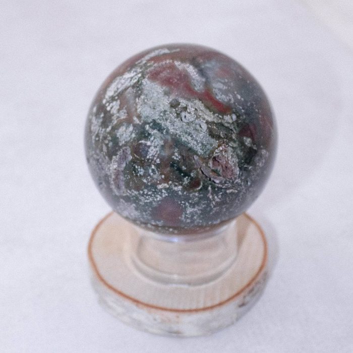 Natural Ocean Jasper Sphere - AAA Premium Quality - Image 17