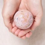 Peruvian Rhodonite Sphere with Tripod - AAA Premium Quality - Image 2