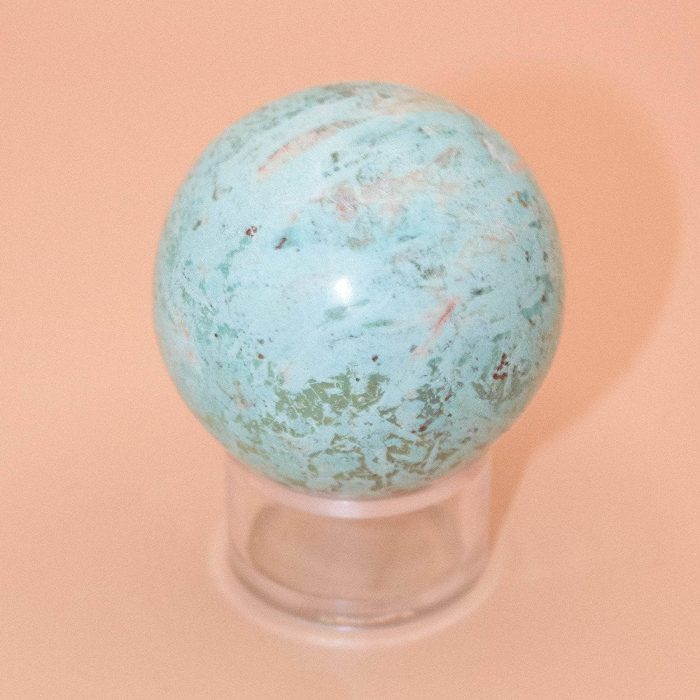 Natural Peruvian Turquoise Sphere - AAA Premium Quality - Image 10