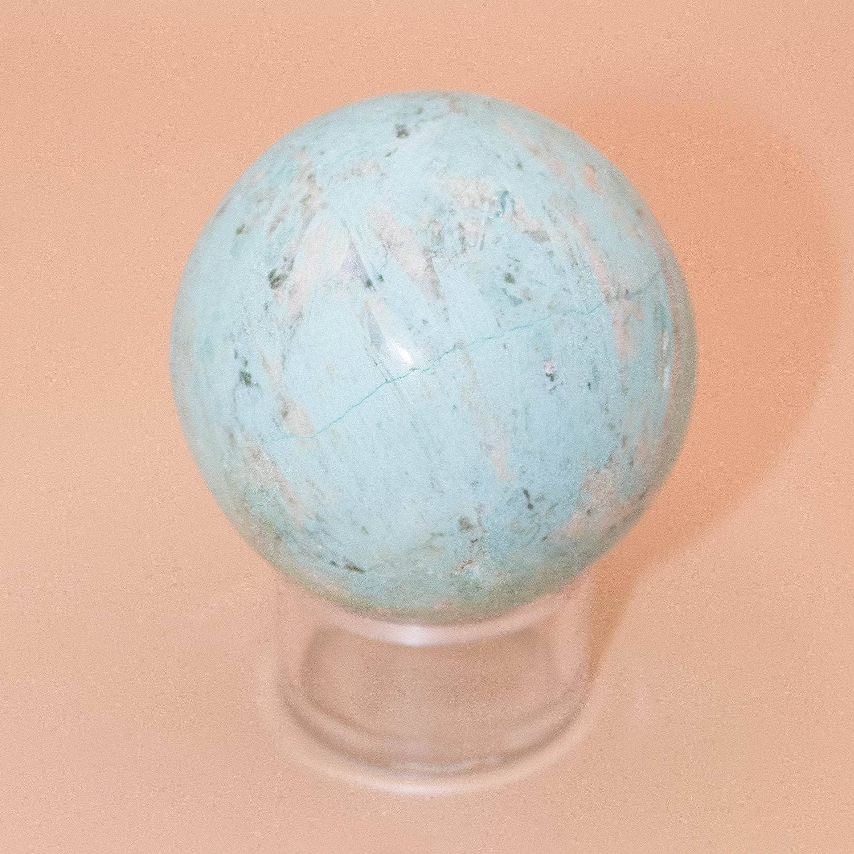 TR-FFS-TUR-11 Natural Peruvian Turquoise Sphere - AAA Premium Quality - Image 13