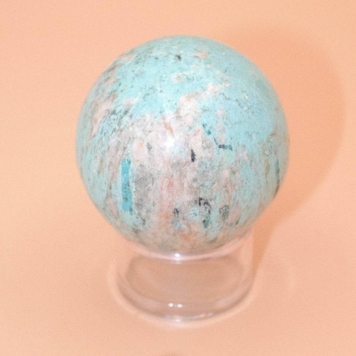 Natural Peruvian Turquoise Sphere - AAA Premium Quality - Image 7