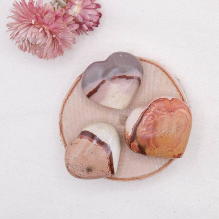 Polychrome Jasper Hearts-AAA Premium Quality - Image 2