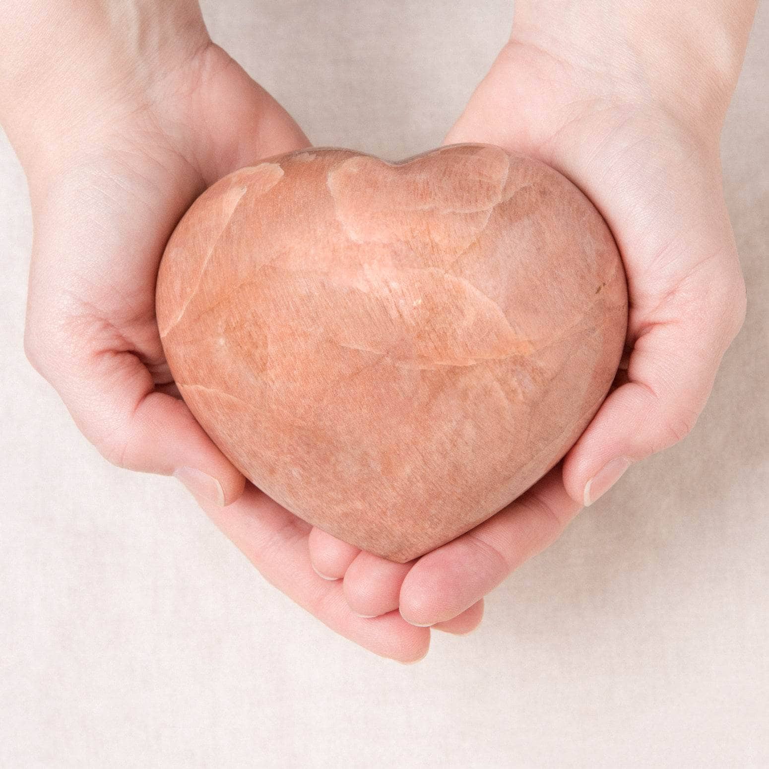 TR-FH-PM-ml-XL Peach Moonstone Hearts - AAA Premium Quality - Image 10