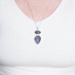 Handmade Labradorite Pendant Necklace - Image 5