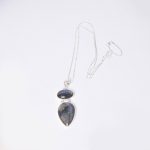 Handmade Labradorite Pendant Necklace - Image 8