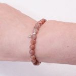 African Red Ghost Energy Bracelet - 6mm - Image 2