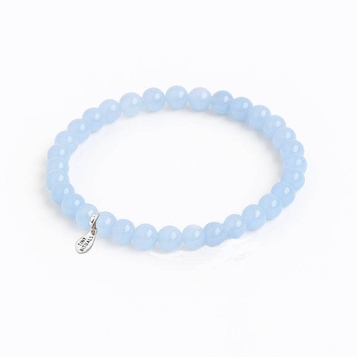 Blue Chalcedony Energy Bracelet - Image 3