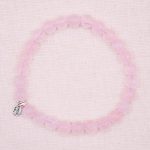 Madagascar Rose Quartz Energy Bracelet - 6mm - Image 2