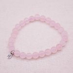 Madagascar Rose Quartz Energy Bracelet - 6mm - Image 3