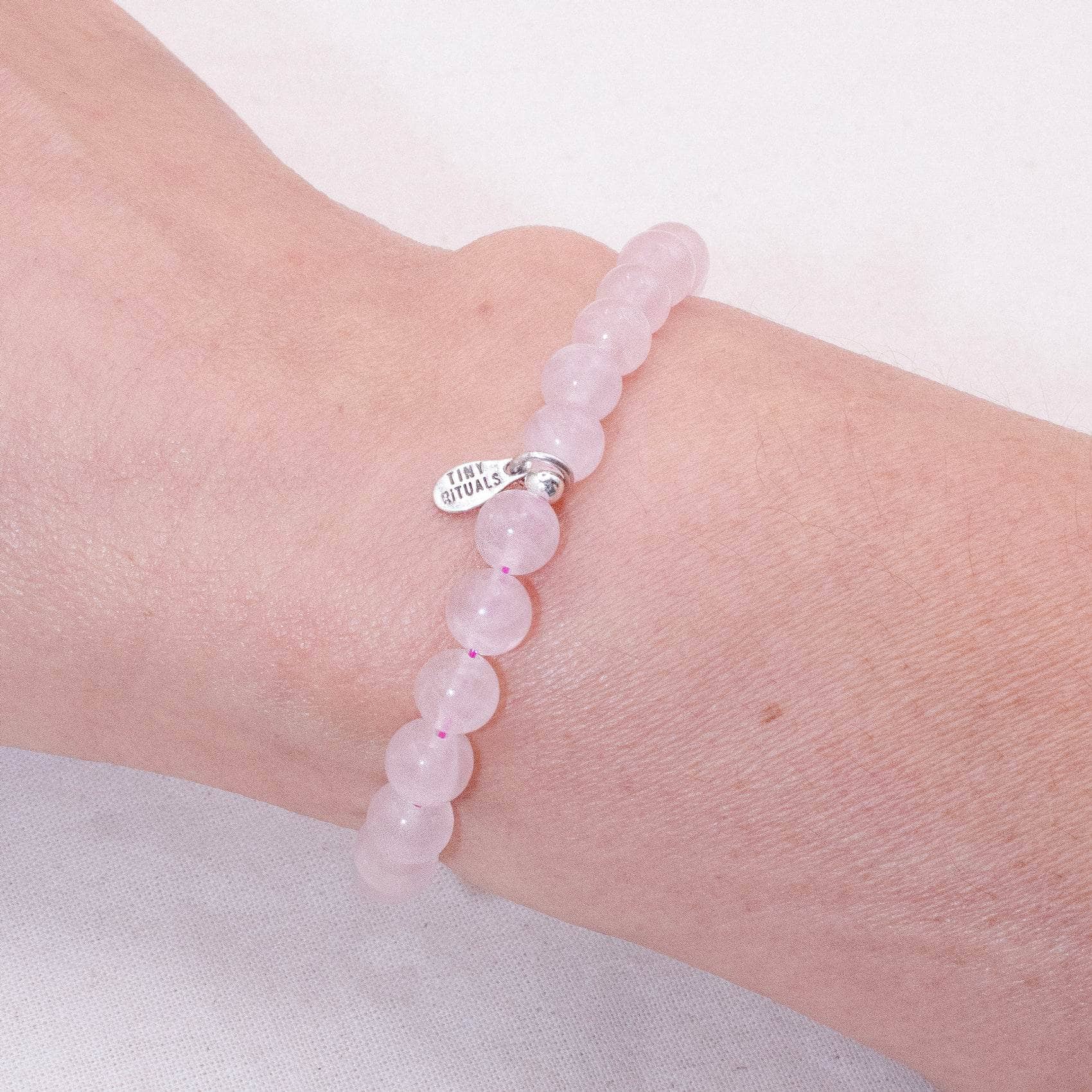TR-MH01-MRQ6-S_6da57983-c725-4078-9c77-561ebe1a8720 Madagascar Rose Quartz Energy Bracelet - 6mm - Image 1