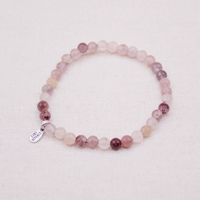 Purple Berry Quartzite Energy Bracelet - Image 3
