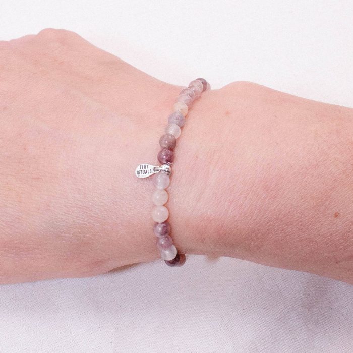 Purple Berry Quartzite Energy Bracelet - Image 2