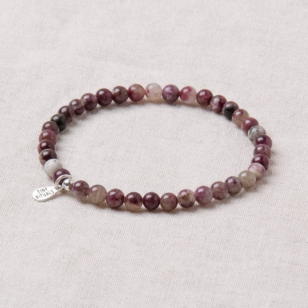 TR-MH01-PBT-6 Natural Plum Blossom Tourmaline Energy Bracelet - Image 6