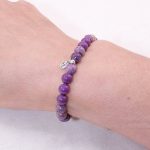Rare Phosphosiderite Energy Bracelet - 6mm - Image 2