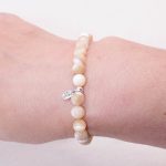 Trochus Sea Shell Energy Bracelet - 6mm - Image 2