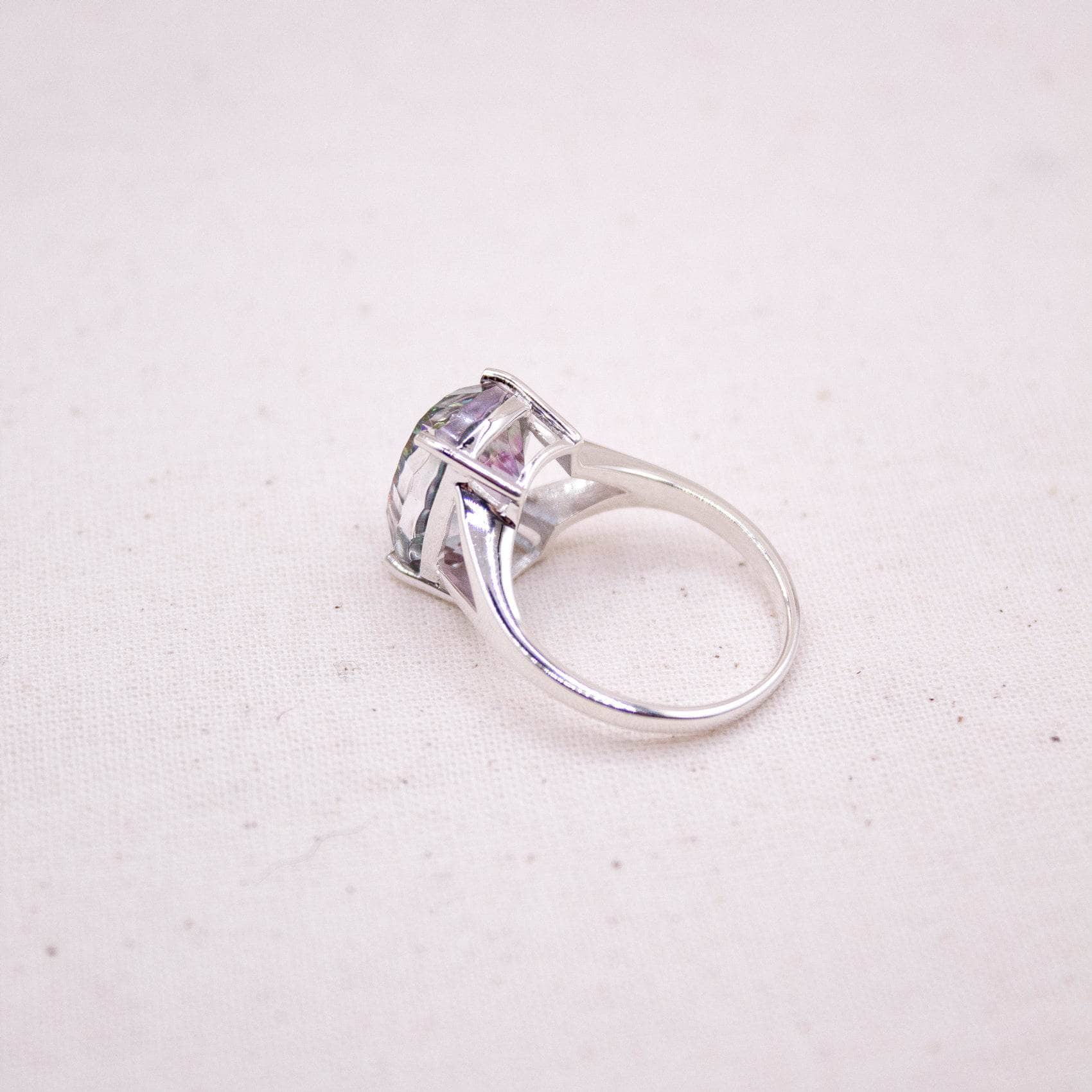 TR-MST-RDR-2119-8-RJ-2 Rare Mystic Topaz Cushion Cut Ring - Image 3