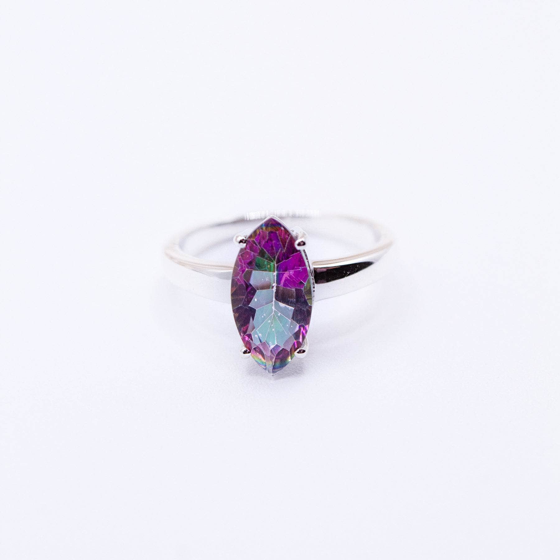 TR-MST-RDR-2355-8-RJ Rare Mystic Topaz Diamond Cut Ring - Image 4