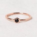 Black Tourmaline Silver, Gold or Rose Gold Ring - Image 10