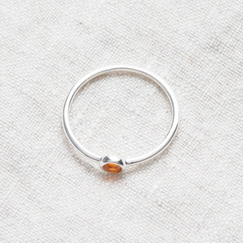 TR-NV-CAR-SIL-2 Carnelian Silver or Gold Ring - Image 7
