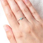 Emerald Silver or Gold  Ring - Image 6