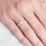 Rose Quartz Silver or Gold Ring - Image 7