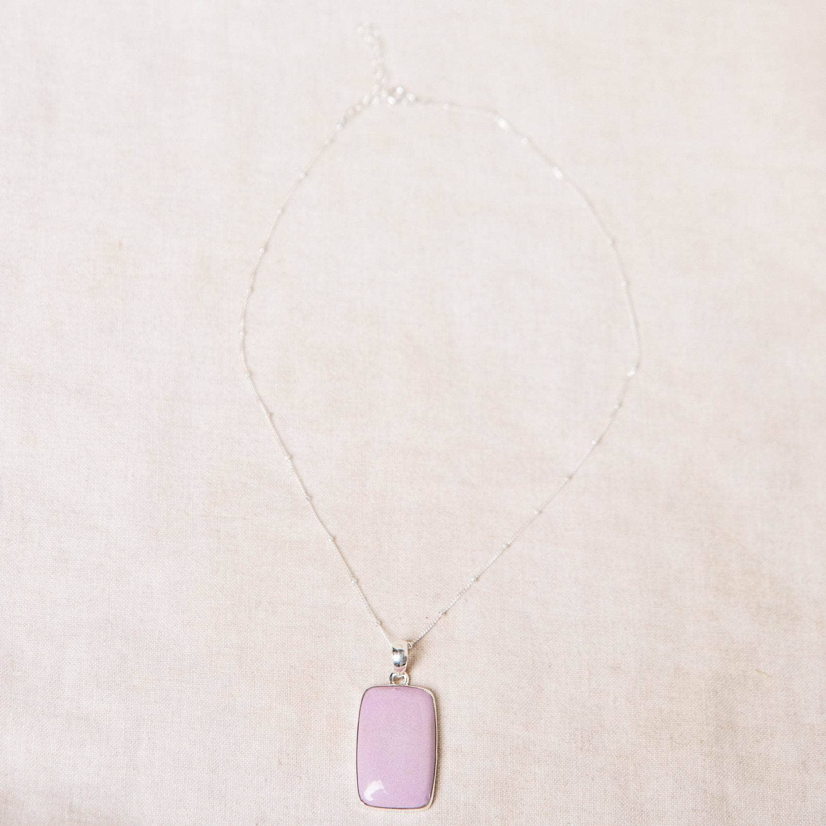 TR-PPD-1-62-RJ-1 Rare Phosphosiderite Rectangle Pendant Necklace - Image 7
