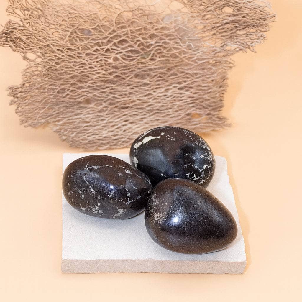 TR-PS-COU-PU-S.jpg1_ Rare Covellite Palm Stones - AAA Premium Quality - Image 1