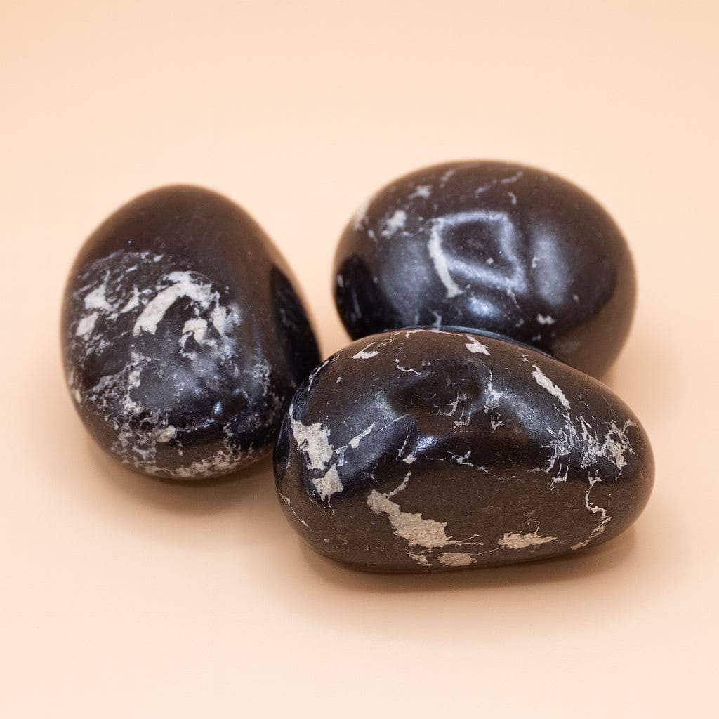 TR-PS-COV-PU-M11 Rare Covellite Palm Stones - AAA Premium Quality - Image 5