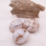 Natural Flower Agate Palm Stones - AAA Premium Quality - Image 9