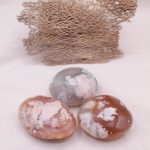 Natural Flower Agate Palm Stones - AAA Premium Quality - Image 5