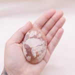 Natural Flower Agate Palm Stones - AAA Premium Quality - Image 6