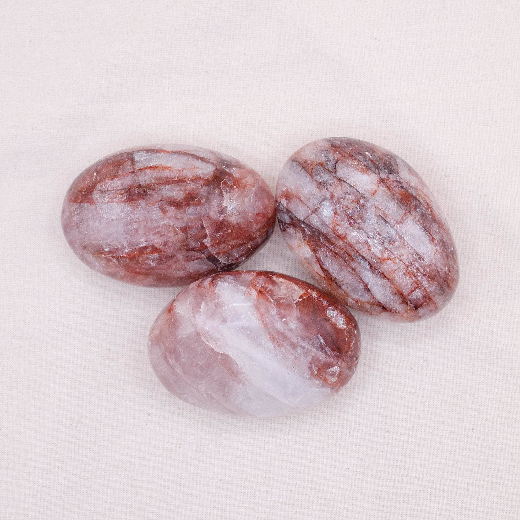 TR-PS-RH-MI-L-1 Red Hematoid Quartz Palm Stones - AAA Premium Quality - Image 11