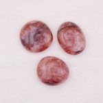 Red Hematoid Quartz Palm Stones - AAA Premium Quality - Image 3