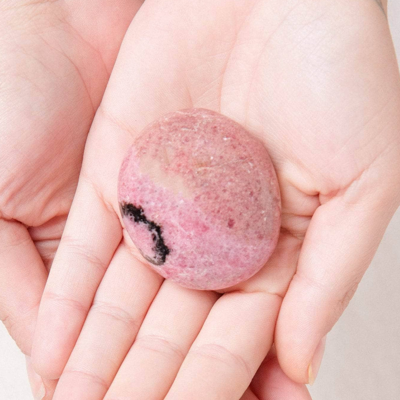TR-PS-RHO-ml-s-5_9793a44b-8c1c-4c54-85d3-5216ddebedb9 Rhodonite Palm Stones - AAA Premium Quality - Image 2