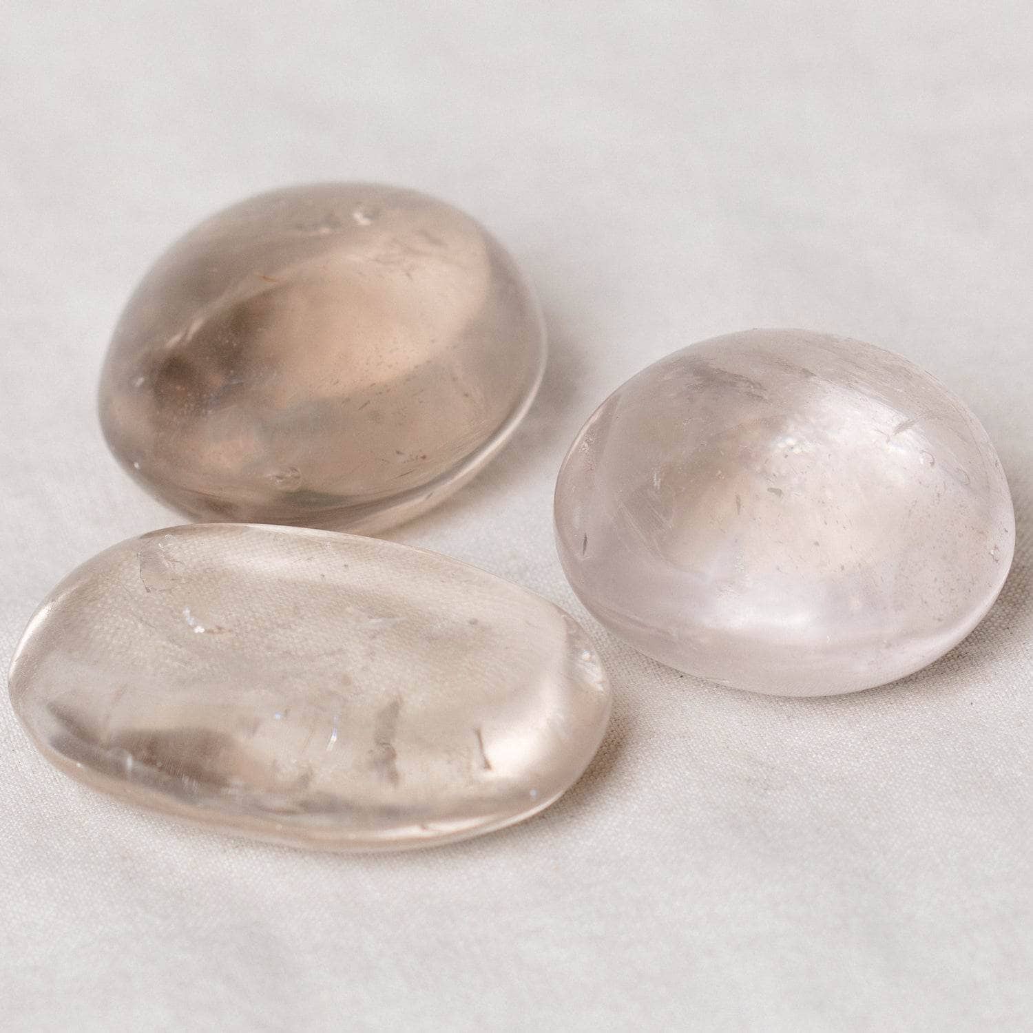 TR-PS-SMQ-MI-s-2 Smoky Quartz Palm Stones - AAA Premium Quality - Image 3