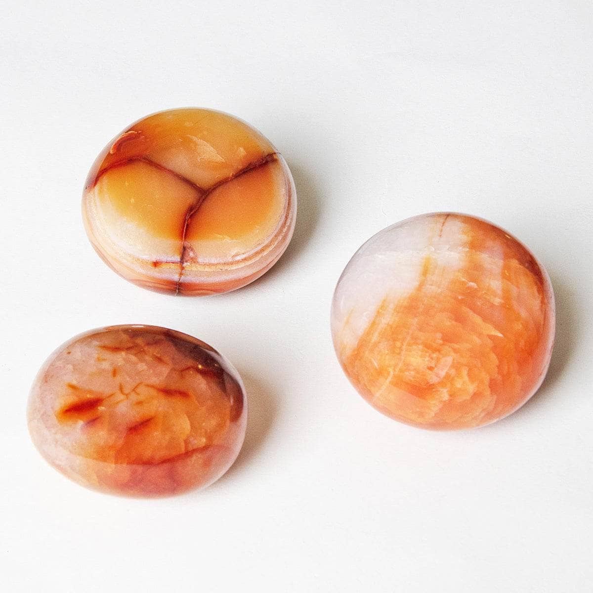TR-PS19-CAR-MI-3 Carnelian Palm Stones - AAA Premium Quality - Image 4
