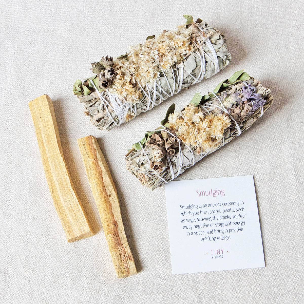 TR-Q03-DOLLAR-50-MINI-NA-3 Combination Smudge Bundles - Image 1