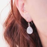 Moonstone Teardrop Earring - Image 2
