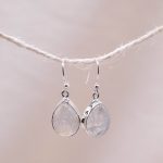 Moonstone Teardrop Earring - Image 5