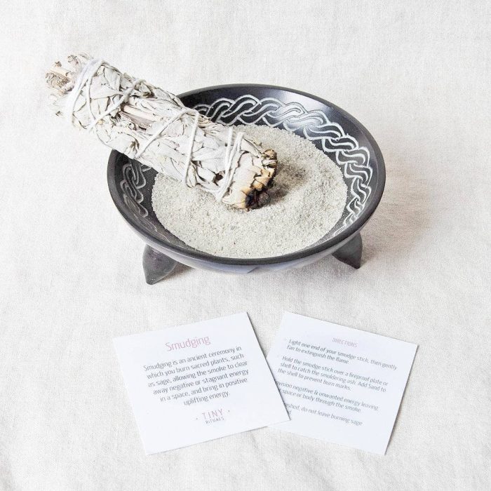 Celtic Knot Smudge Bowl or Resin Burner Kit - Image 1