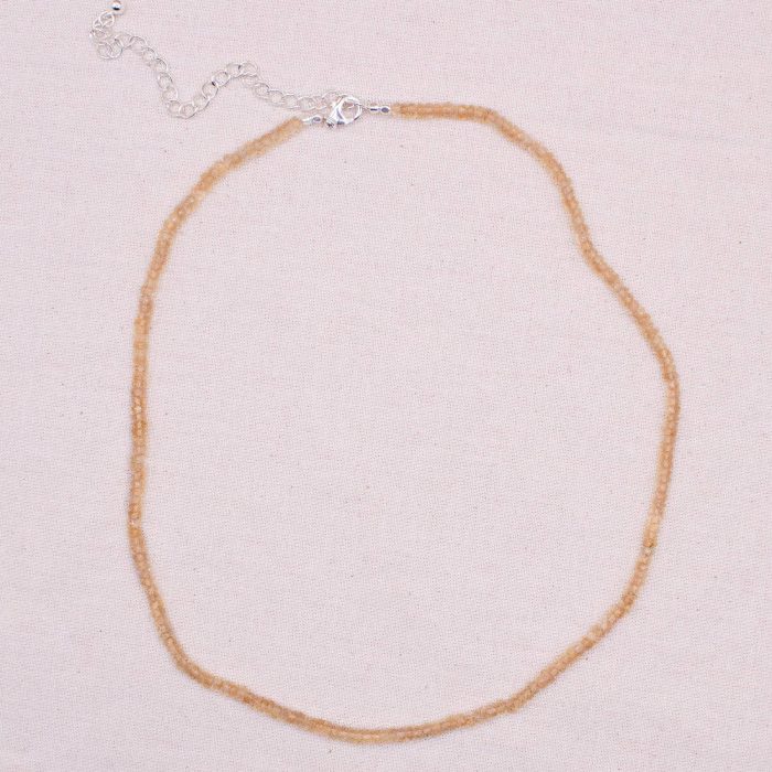 Citrine Single or Double Strand Bead Necklace - Image 3