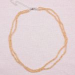 Citrine Single or Double Strand Bead Necklace - Image 6