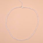 Rainbow Moonstone Single or Double Strand Bead Necklace - Image 3