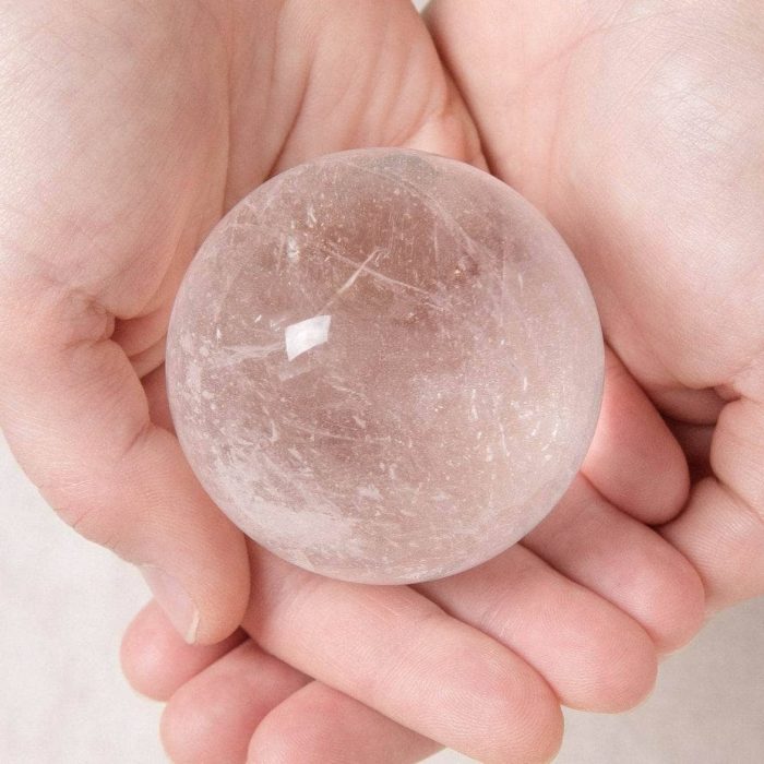 Clear Quartz Sphere with Tripod - AAA Premium Quality - Image 7