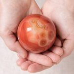 Carnelian Sphere with Tripod - AAA Premium Quality - Image 2