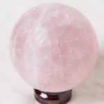 Rose Quartz Sphere - Large - AAA Premium Quality - 1 of a Kind - Image 6
