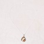 Rare Septarian Rhyolite Teardrop Pendant Necklace - Image 7